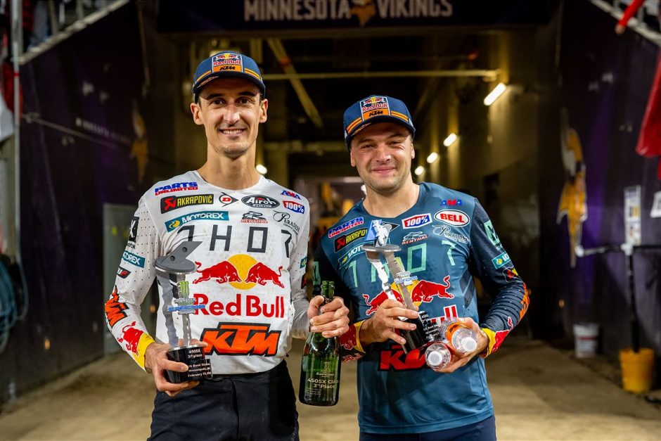 Red Bull KTM Podium