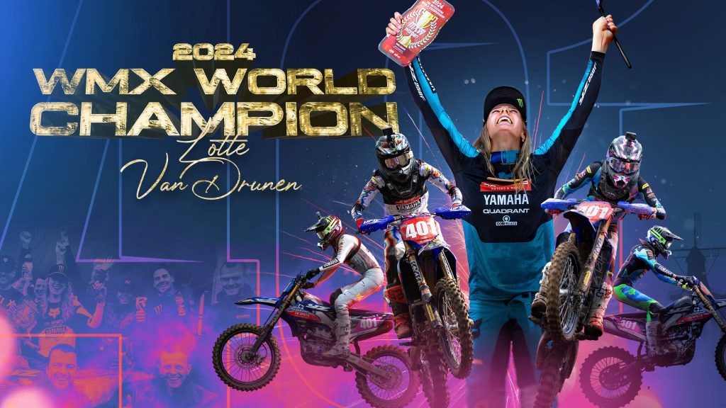 LOTTE VAN DRUNEN BECOMES WMX WORLD CHAMPION AT 17 YEARS OLD