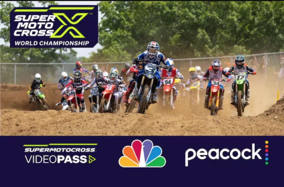 NBC SPORTS, PEACOCK UNVEIL SUPERMOTOCROSS BROADCAST SCHEDULE