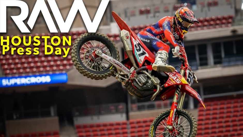 HOUSTON SUPERCROSS PRESS DAY RAW