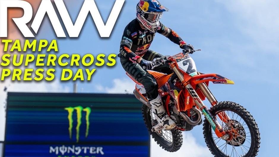 TAMPA SUPERCROSS PRESS DAY RAW