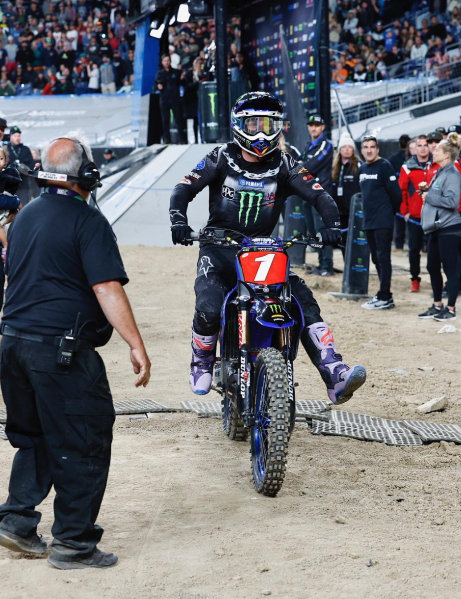 ELI TOMAC INJURY OUT OF SX!